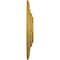 Ekena Millwork Orleans Ceiling Medallion (Canopies up to 4 5/8"), 17 5/8"OD X 3 5/8"ID X 1 7/8"P, Iridescent Gold CM17OLIGS - alternate 3
